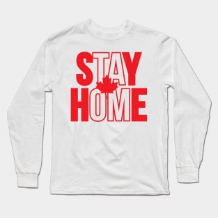 Canada Day 2020 Stay Home Long Sleeve T-Shirt